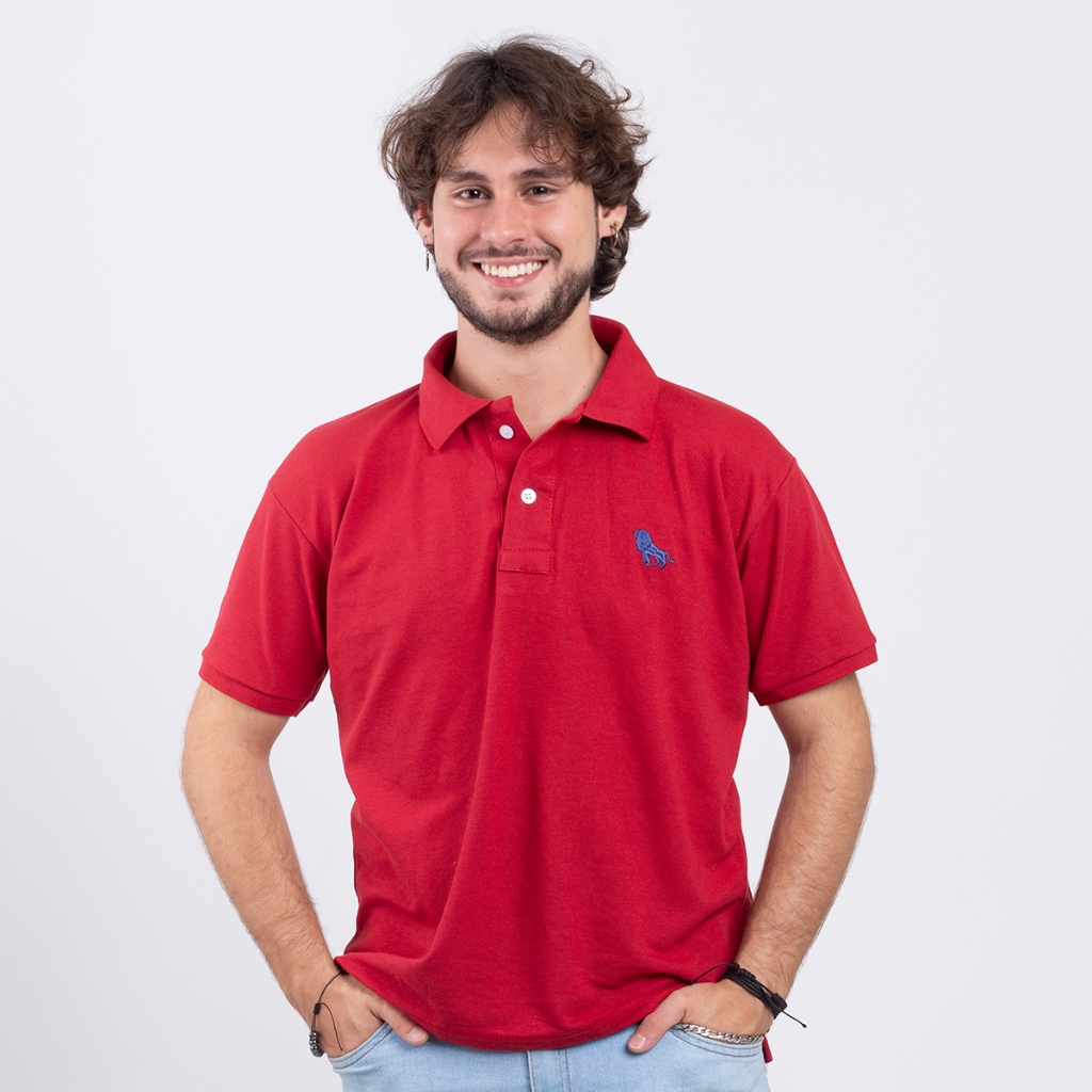 camisas polo masculino basica P M G GG em Oferta na Shopee