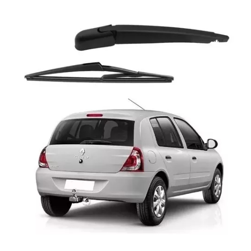 Kit Braço limpador traseiro + Palheta traseira Clio 1999 a 2012 em Oferta na Shopee