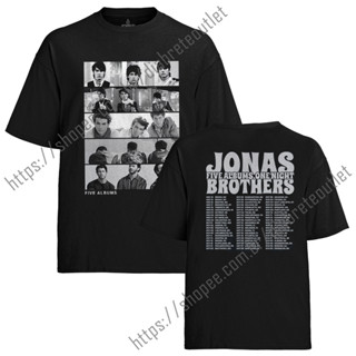 Camiseta Algodão Unissex Tshirt Jonas Brothers One Night