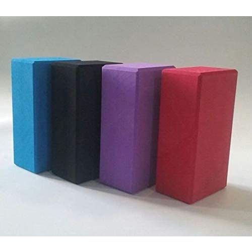 KIT 4 Bloco de Yoga/Pilates/fisioterapia Equilíbrio Treino Funcional Tijolinho em Oferta na Shopee