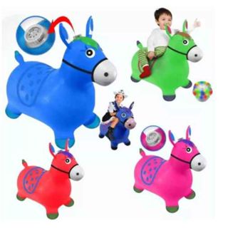 Cavalinho Upa Upa Pula Pula Com Musical Brinquedo Infantil