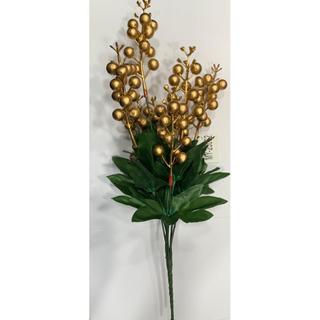 Arranjo Dourado Para Enfeite Natalino MY-23062