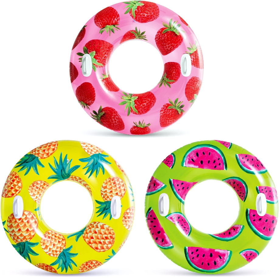 Bóia Inflável Frutas Tropicais Sortida - 56261 INTEX - Mom & Baby