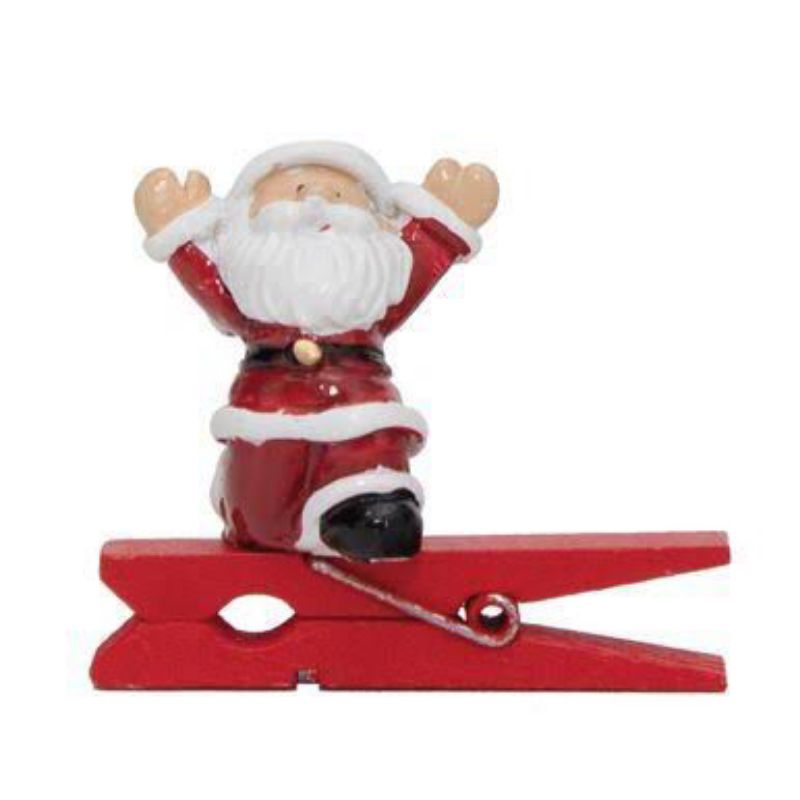 Mini Pregador Papai Noel em Oferta na Shopee