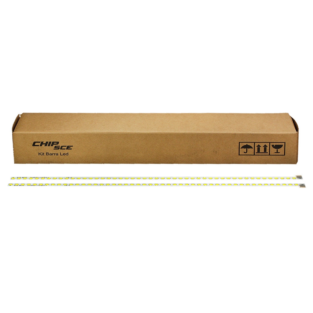 Kit Barra de LED TV Compatível com 47PFL4007, 47LS4600, 47LM5800, 47LM5200, 47LM6210 - Kit completo
