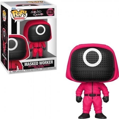FUNKO POP SQUID GAME - MASKED WORKER 1226 NOVO ORIGINAL