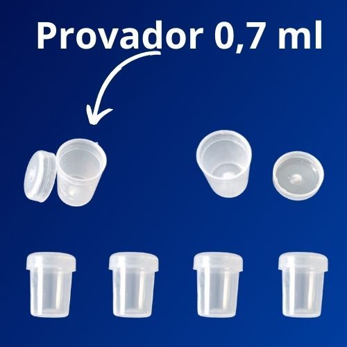 Microtubo 0.7 /Provador - 1.000 unidades- PINOS-LABORATORIO-CAPSULA-CENTRIFUGAÇAO