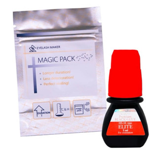 Cola Elite Hs-10 3ml Alongamento Cilios Postiços Extensão Fio Hs10 Premium Black Glue Volume Russo Com Anvisa