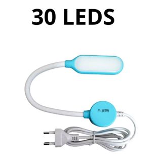 Luminária TOUCH 30 LEDS Haste Bivolt Máquina De Costura