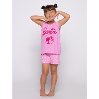 Pijama Barbie Feminino Infantil Confortável Verão