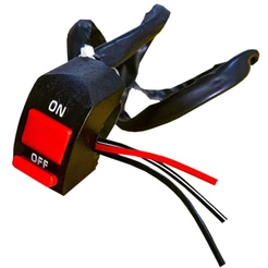 Botão Interruptor On/off Farol Milha Moto Liga Desliga 3 Fios Punho Pega Bobo