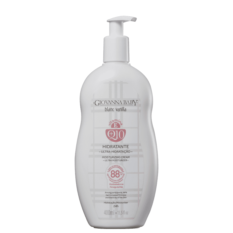 Creme Hidratante Desodorante Giovanna Baby Q10 Blanc Vanilla 400ml