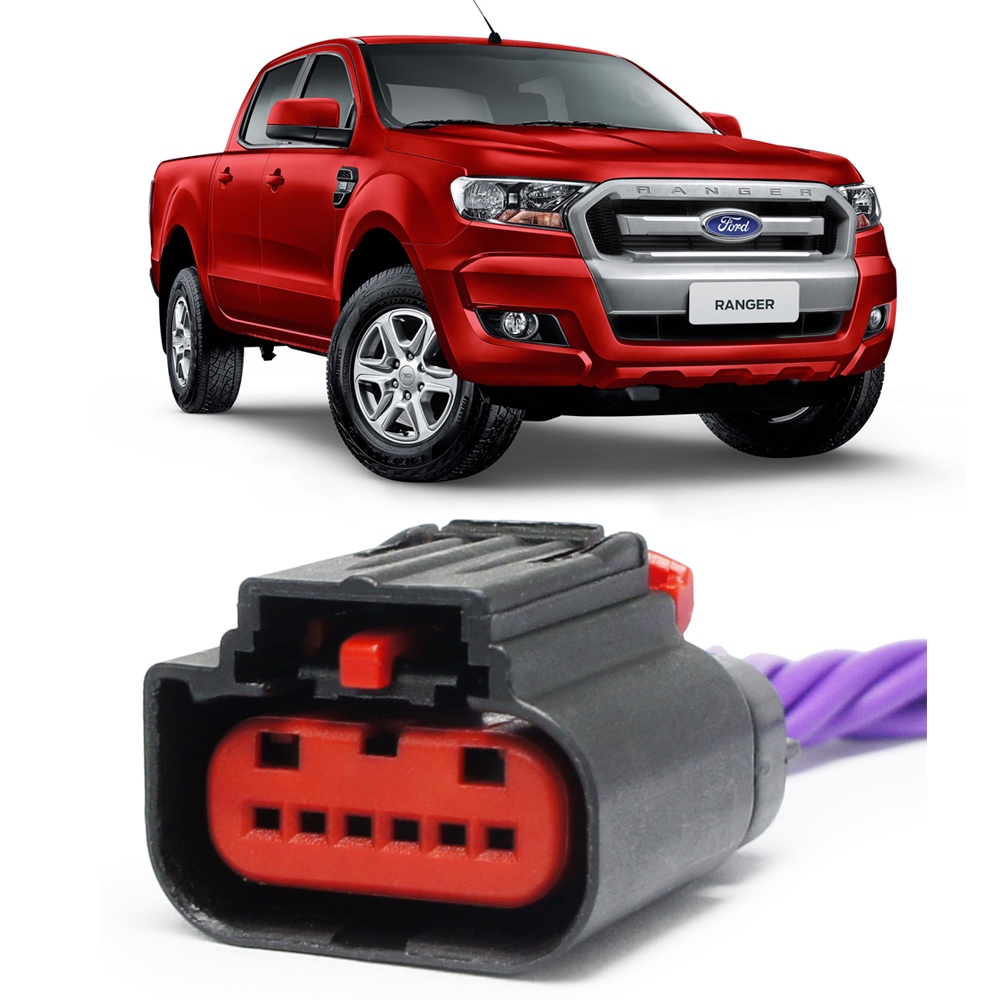 Plug Conector Chicote Sensor Maf Ford Focus Ranger New Fiesta Fusion - 1 X