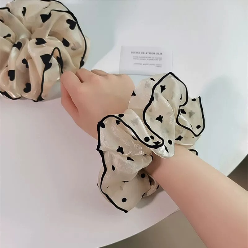 scrunchies para meninas e mulheres versão feminina estilo coreano/xuxinha scrunchie amarrador de cabelo feita em cetim