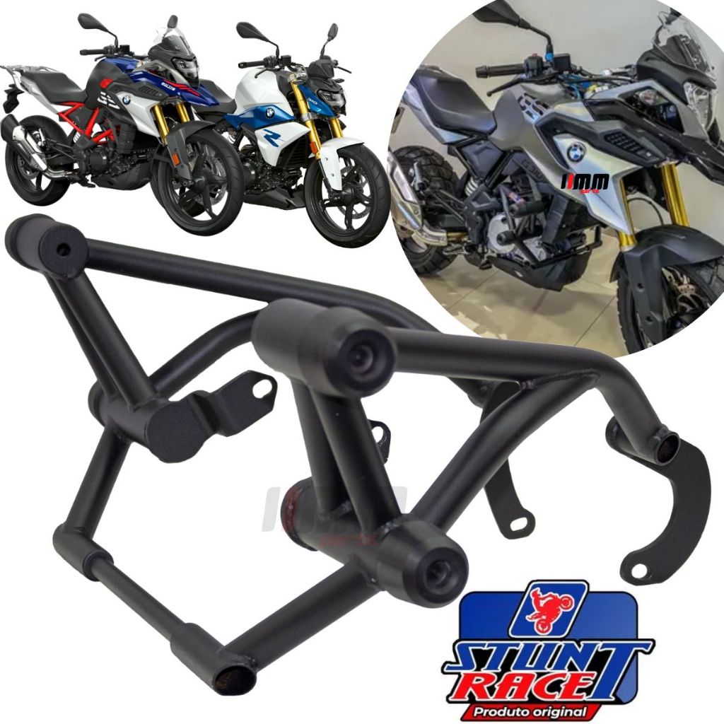 Protetor Stunt Race BMW G 310R / 310GS slider de proteção motor e carenagem G310 R / GS Stunt Cage