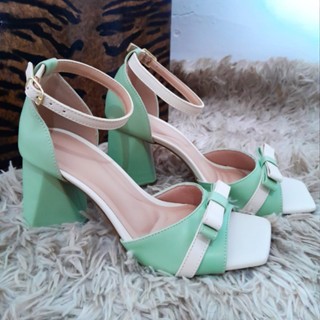 Sandália verão- Menta Candy Color