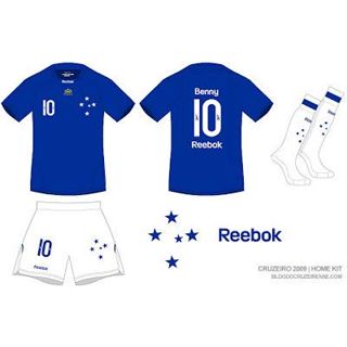 Camisa do cruzeiro infantil conjunto do cruzeiro azul infantil SEM MEIA FRETE GRATIS PEÇA JA