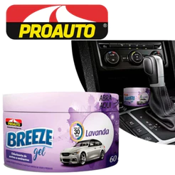 Odorizante Breeze Gel Lavanda Cheirinho Automotivo Ambientes Proauto
