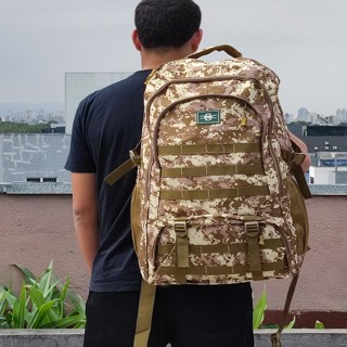 Mochila Tática Militar Impermeável Reforçada Grande