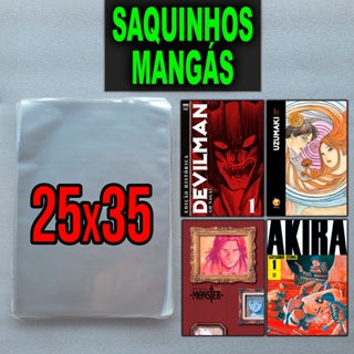 Saquinhos de Polipropileno 25x35 para Mangás e HQ's - 13, 25 e 50 Unidades em Oferta na Shopee