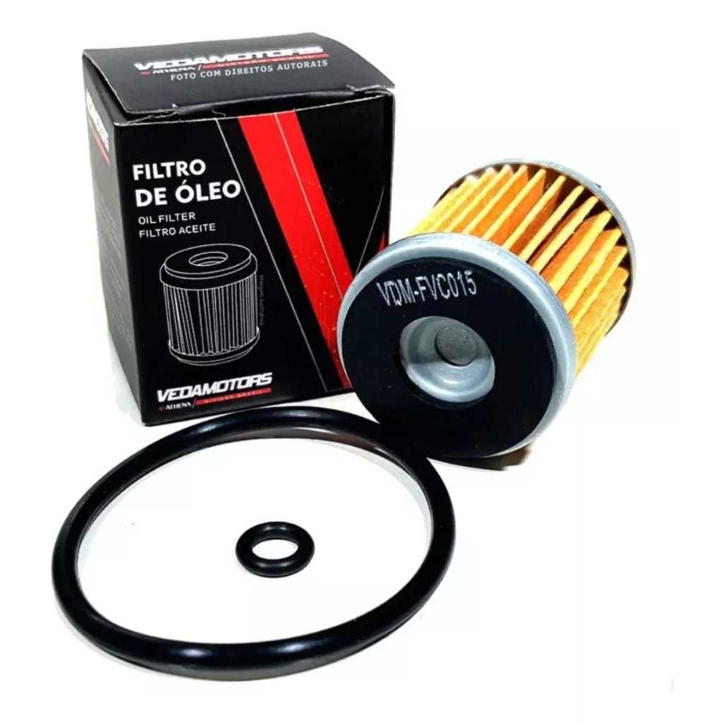 Filtro Óleo Com Anel Oring Vedamotors Compatível Moto Yamaha Xtz 250 Lander 2007 até 2018 250 Lander Abs 2019 até 2024 250 Lander X Todos Anos Tenere 250 Blueflex 2016 até 2018 Tenere Z 250 2011 até 2018 Fazer 250 2005 até 2017 Fazer 250 Abs 2018 até 2024