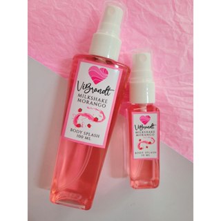 Body Splash Milkshake de Morango. ViBrandt