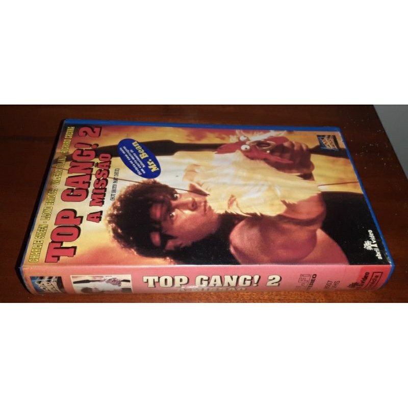 vhs top gang 2 a missão charlie sheen