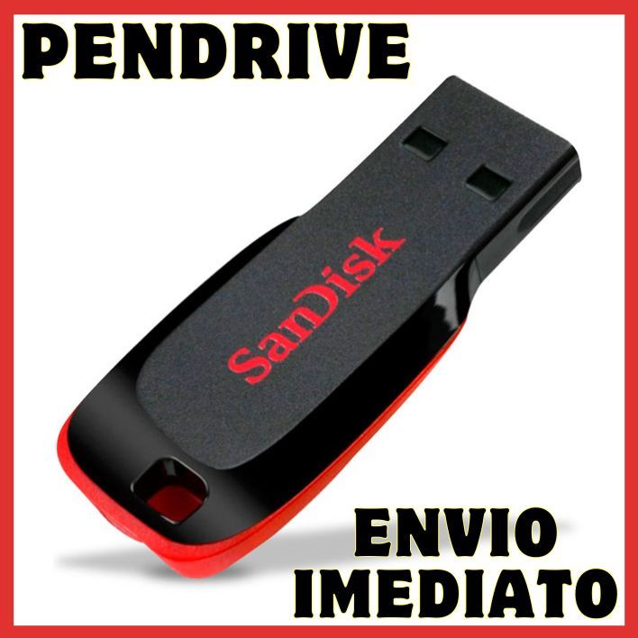 Pendrive Sandisk Pen drive 16 GB - Pen drive 32 GB - Pen drive 64 GB - Pen drive 128 GB - Cruzer Blade