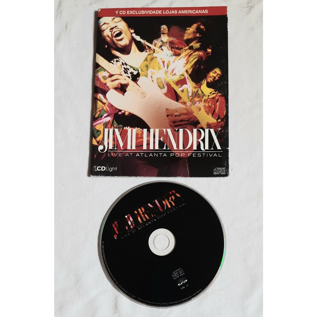 Cd Jimi Hendrix - Live At Atlanta Pop Festival