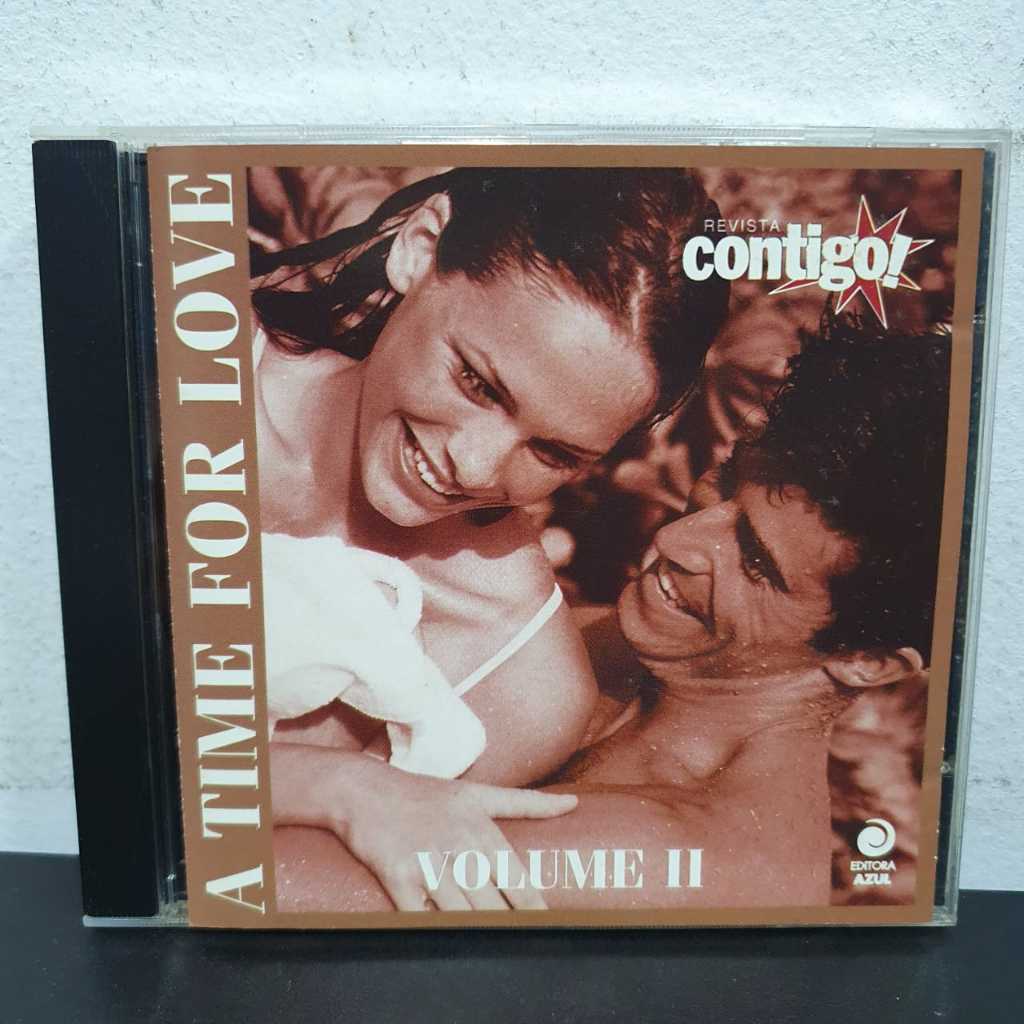 CD A Time For Love Vol. 2 - Revista Contigo - The Platters Bee Gees Ray Charles