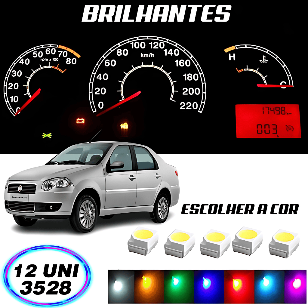 Lâmpada Led Painel Siena G4 12 Peças em Oferta na Shopee