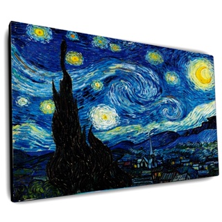 Quadro tela Van Gogh Noite estrelada. para sala, quarto, escritório. impressão em alta resolução  tela acetinada. em Oferta na Shopee