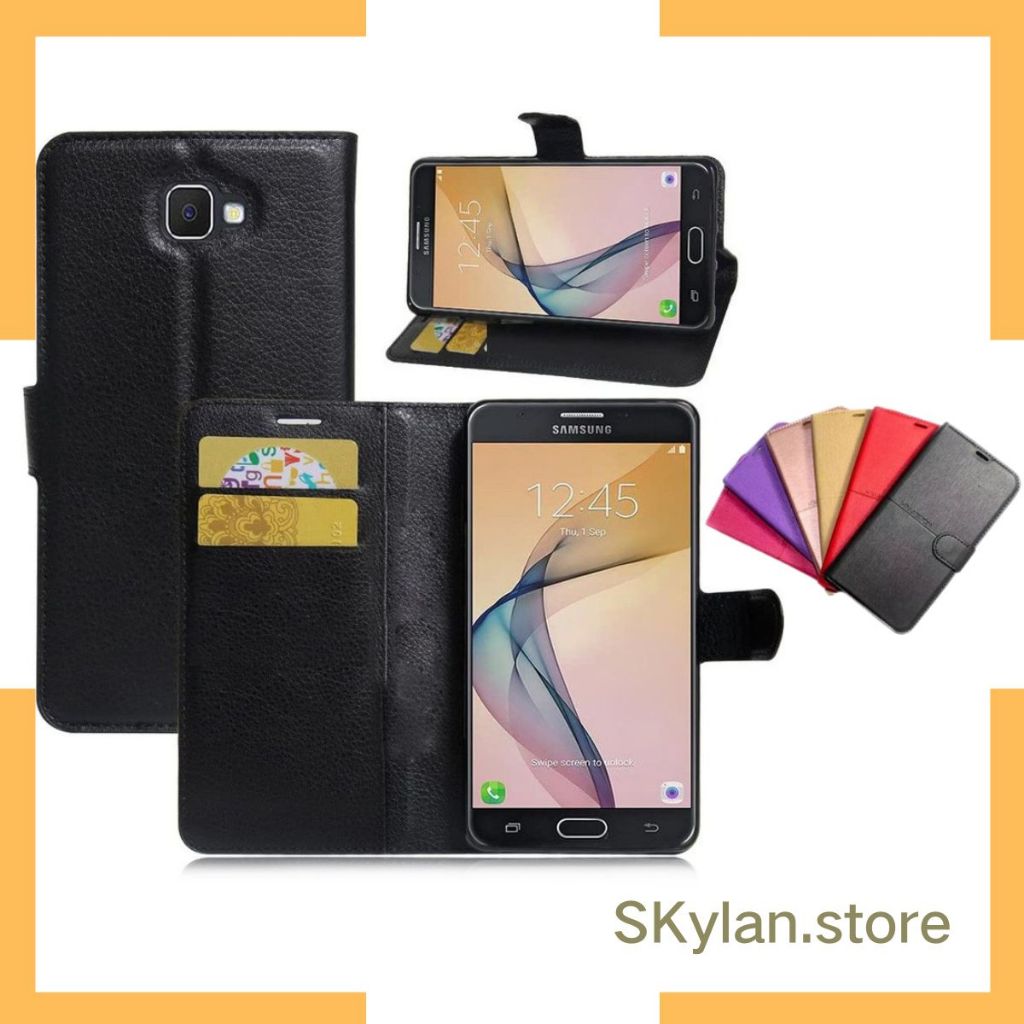 Capa Carteira filp cover Couro Sintetico compatível Samsung Galaxy J4 Plus/J5/J5 Pró/J5 Prime/J510/J7 Pró/J7 Prime/J710