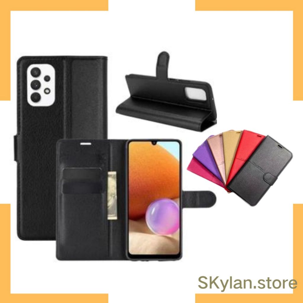 Capa Carteira filp cover Couro Sintetico compatível para Samsung A70/A72/A52/A22(4G)/A32(4G)/A33/A22(5G)/A13(4G)/J4