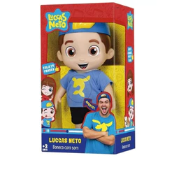 Boneco Lucas Neto Com Som Brinquedo Youtube Linha Falante - Lucas Neto you tube