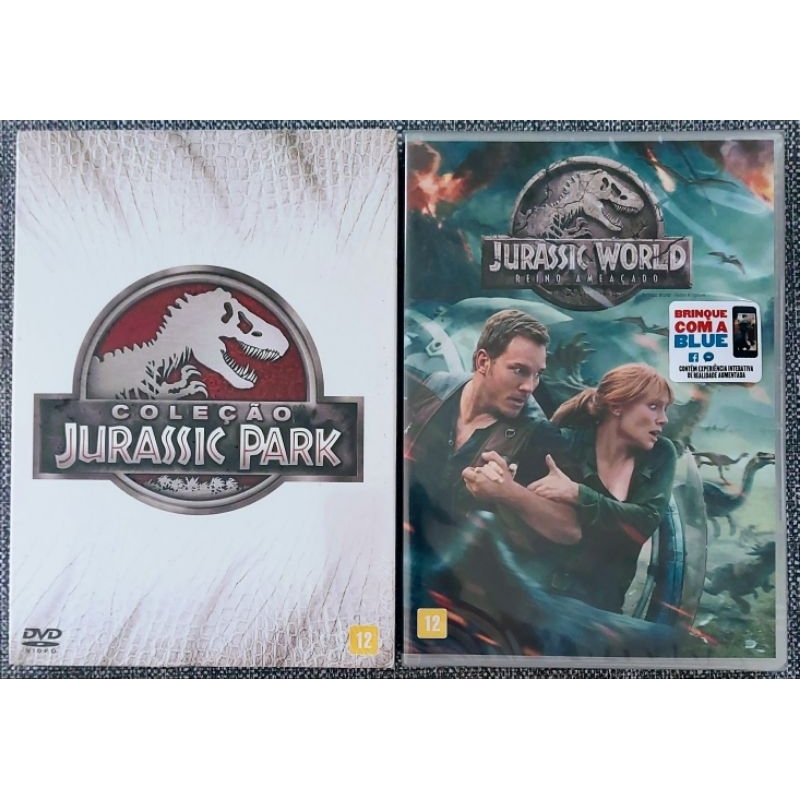 Dvd Jurassic Park - 5 Filmes - Lacrado e Original ( RARIDADE )