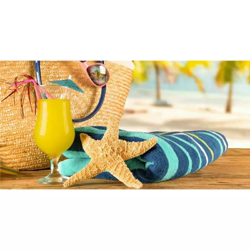 TOALHA DE BANHO ESTAMPADA PARA PRAIA E PISCINA TAMANHO GRANDE VARIADAS ESTAMPADA DE ANIMAIS CACHORRO GATO LEÃO GOLFINHO — imagem 2 de 2