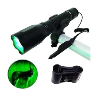 Lanterna Aluminio Tática Led Foco Luz Verde Com Suporte Para Fixa mtc8 (1) em Oferta na Shopee