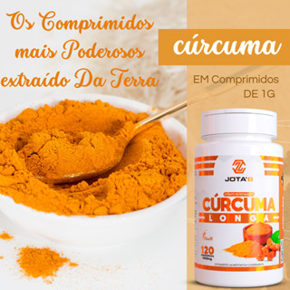Curcuma Longa 120 Comprimidos 1g - Concentrado