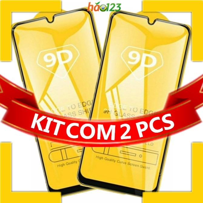 KIT Com 2 Película Vidro 9D 3D Temperado Anti Queda Samsung S20Fe  Nota10 Plus  Note10 Lite S10E