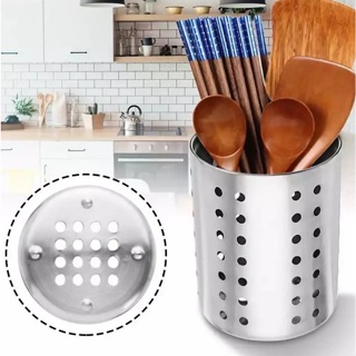 Porta Talher Escorredor Vazado De Inox Cozinha Porta Objetos em Oferta na Shopee