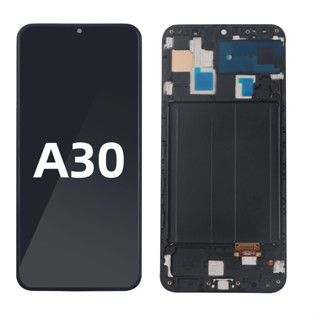 Tela Frontal Display Lcd Touch Completo Samsung A30 A305 Com/Aro Incell Pronta Entrega