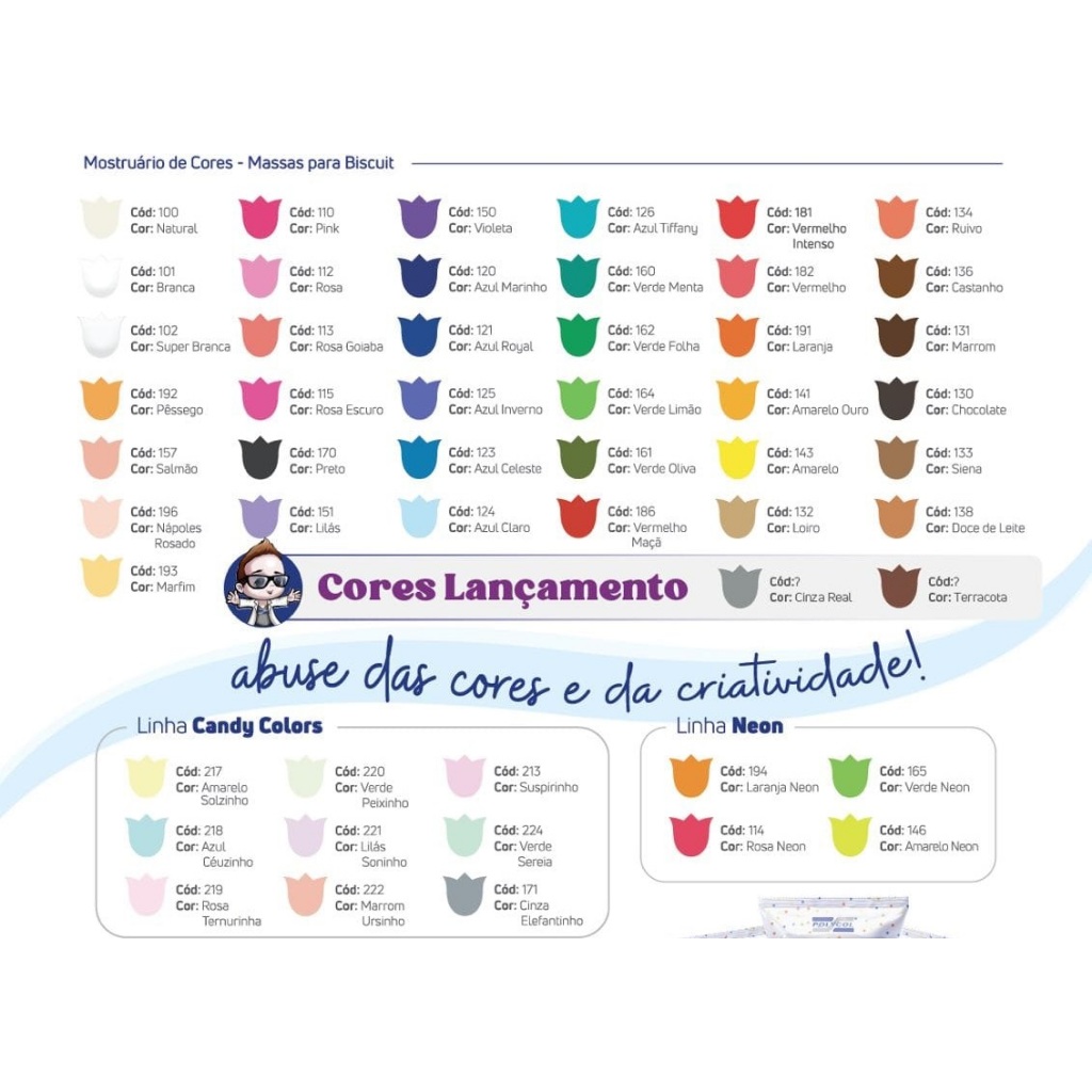 kit cx12un massa de biscuit 90g polycol em Oferta na Shopee