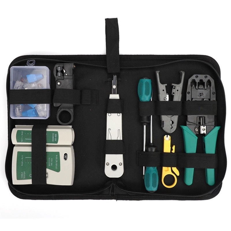 Kit Ferramentas Manutenção De Rede Informática Exclusivo