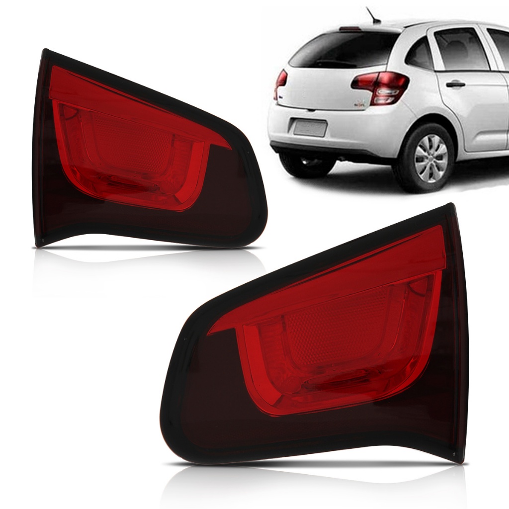 Lanterna Citroen C3 2013 2014 2015 2016 Rubi Mala em Oferta na Shopee