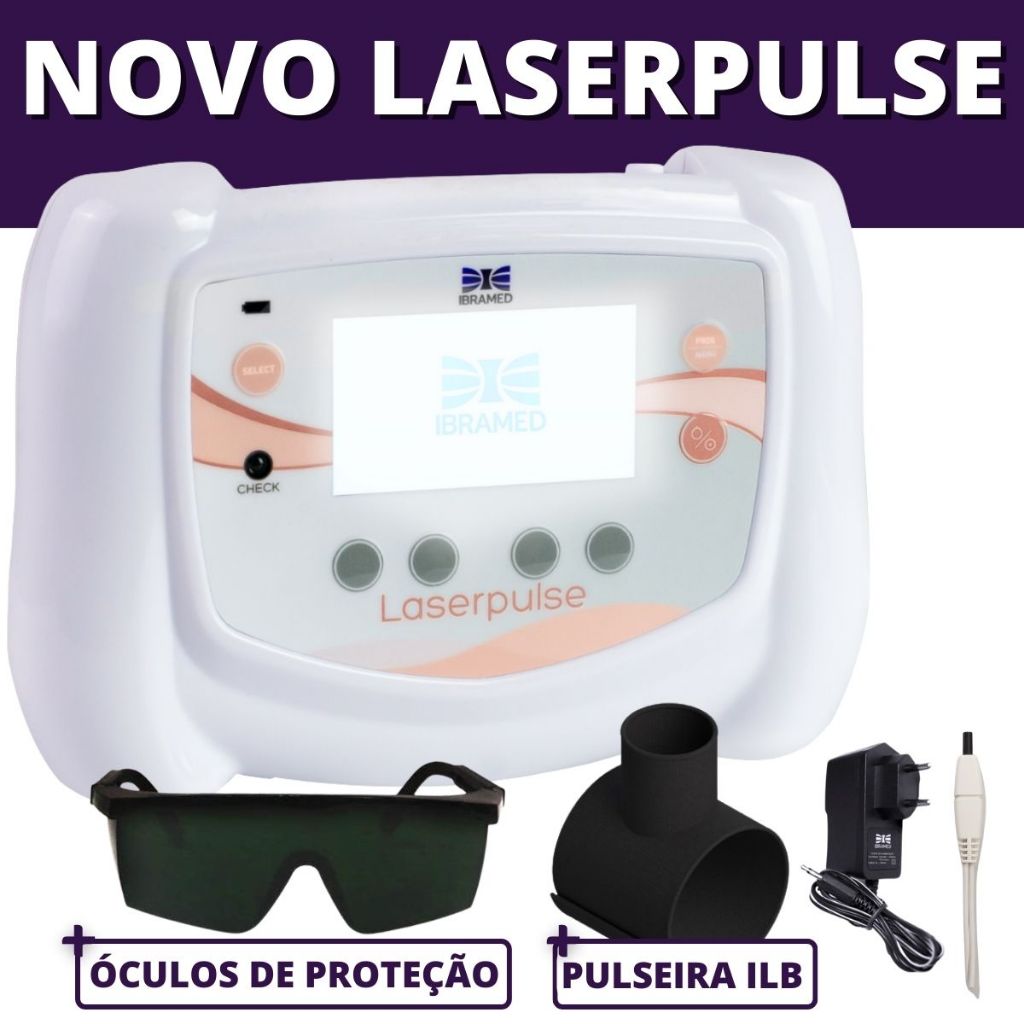 Laserpulse Portable IBRAMED - Aparelho de Led e Laser em Oferta na Shopee
