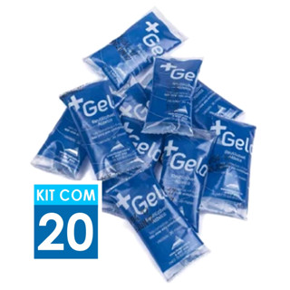 Gelo Flexível Reutilizável - Kit com 20 unidades de +Gelo 15g em Oferta na Shopee