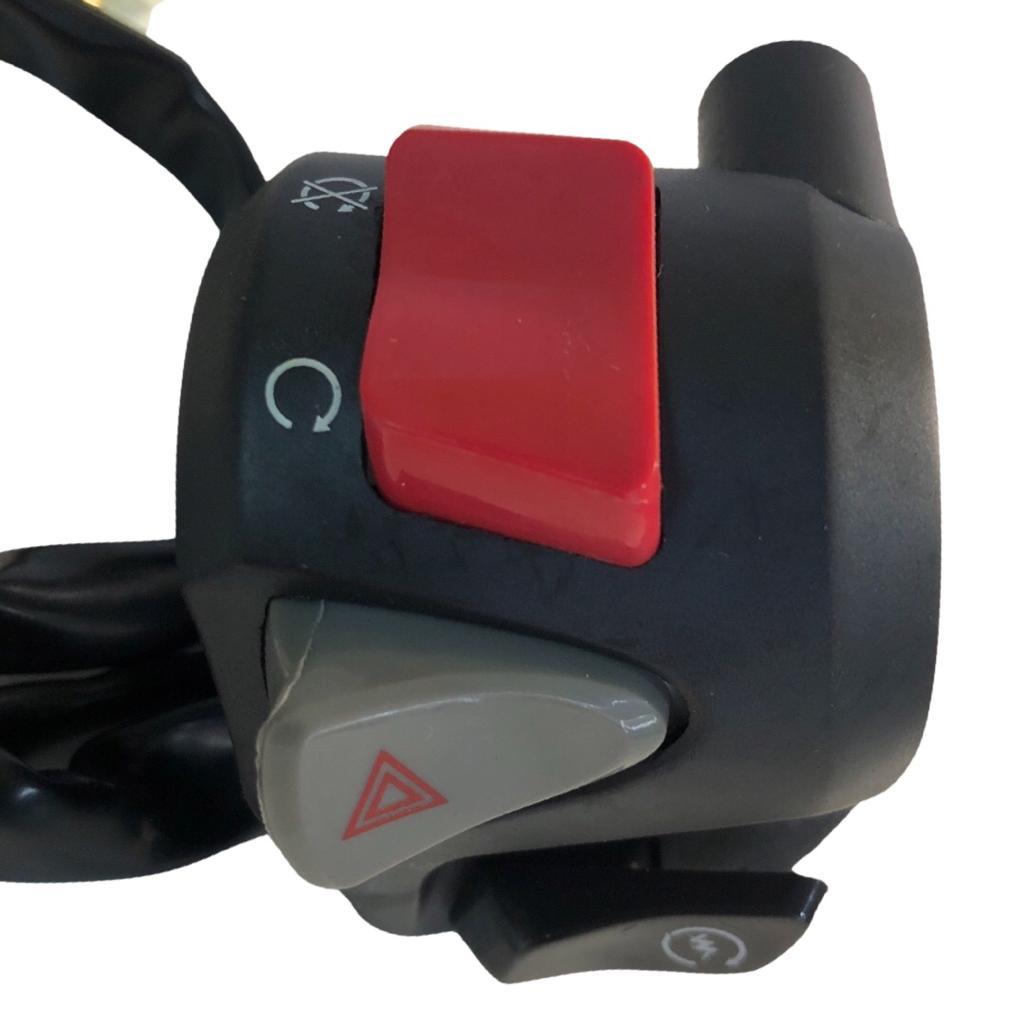 Punho Partida Bros Nxr160 c/ Pisca Alerta