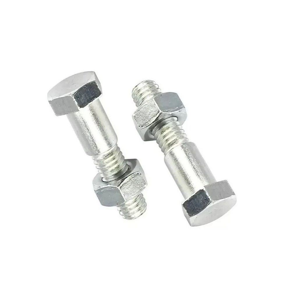 Par Parafuso Do Manete Com Porca Honda Cb 400 / Cb 450 / Cbr 450 / Cb 500 / Cb 250 Nova Twister