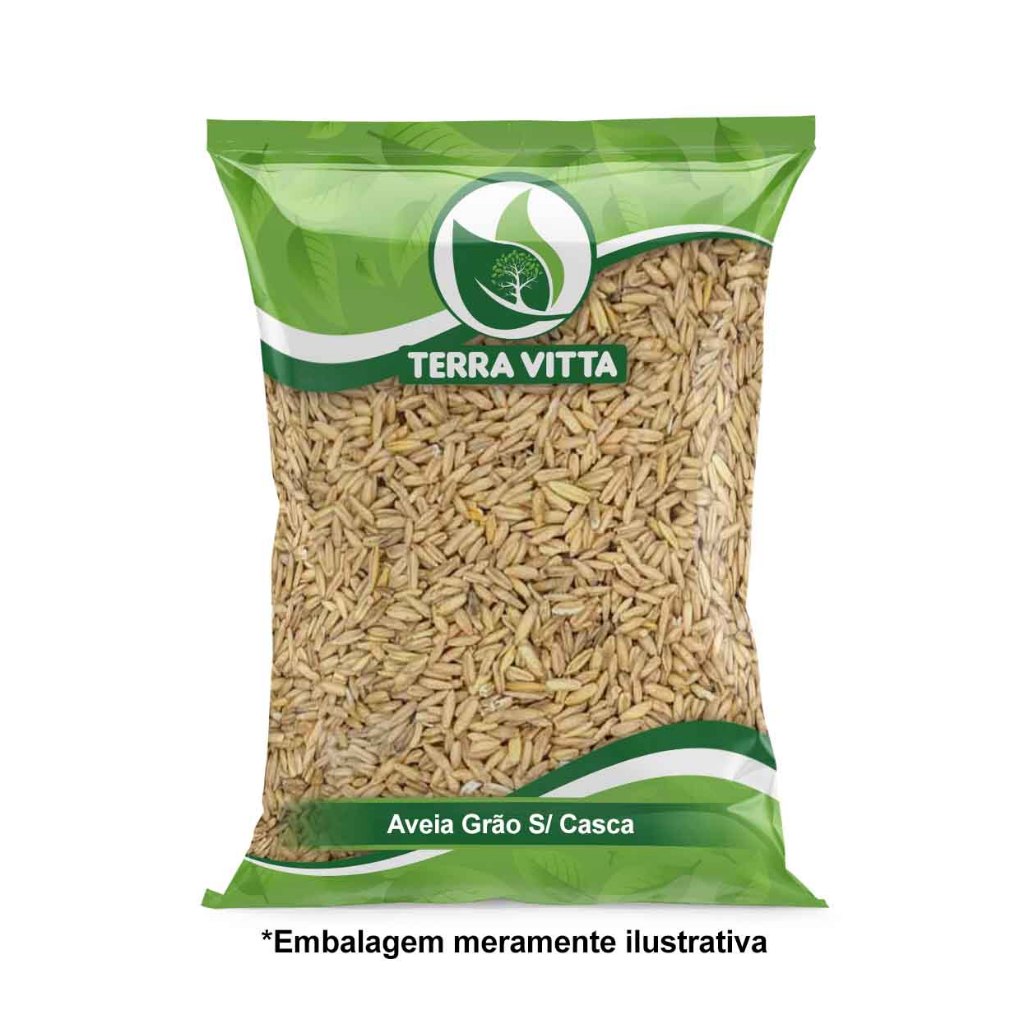 Aveia Grão S/ Casca Natural 1Kg